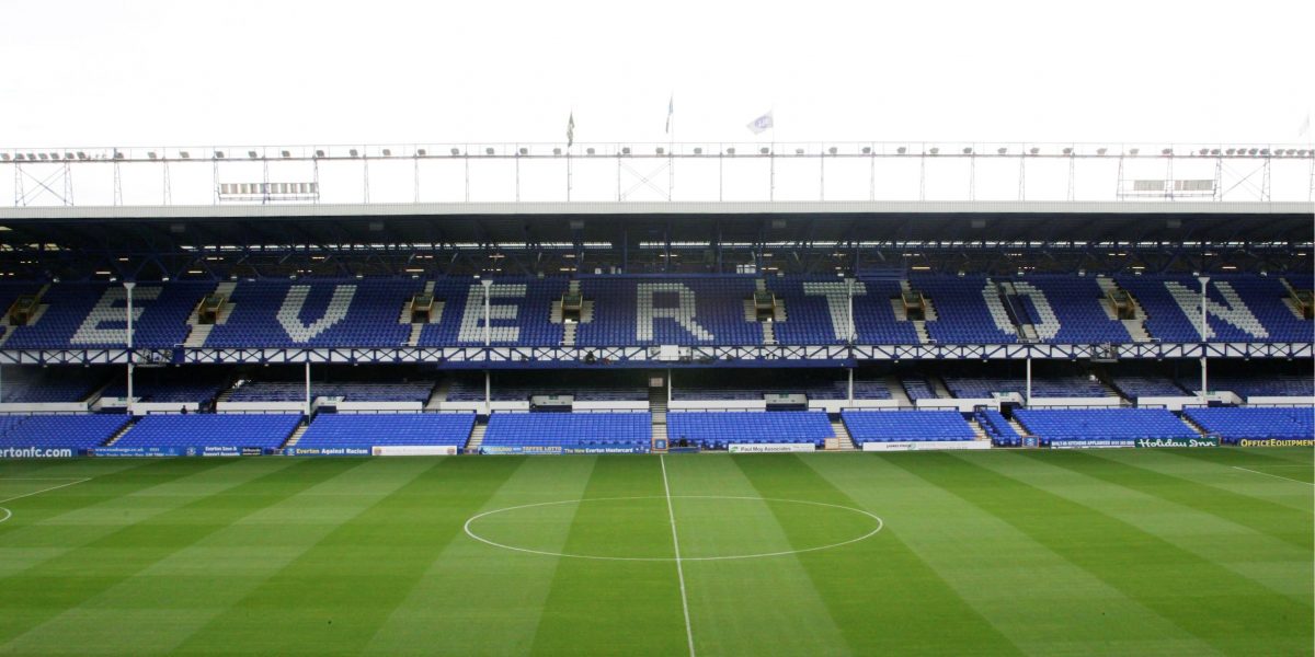 Goodison Park, home of Everton Football Club