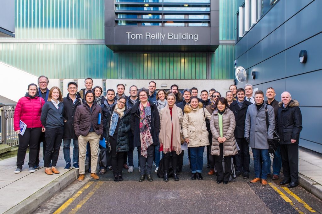 Representatives of cities, sports bodies and national governments who came to the Active Well-being Initiative's Global Active City workshop.